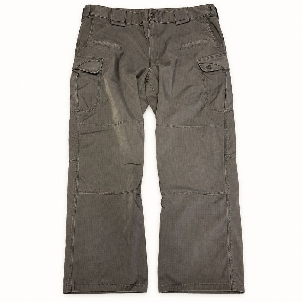 5.11 Tactical Cargo Pants 40x30 Gray Ripstop Utility Workwear